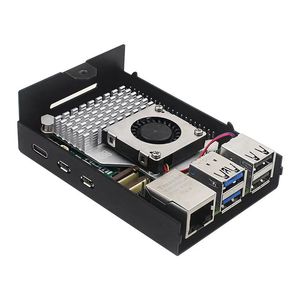2025 Kit assemblaggio Computer a scheda singola custodia industriale per Raspberry Pi 5 modello B