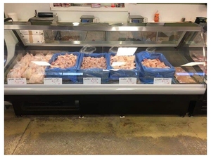 Cao Chất Lượng Hiển Thị Trong Tủ Lạnh Hải Sản Và Thịt Tươi Trường Hợp/Sang Trọng Delicatessen Tủ Hiển Thị Máy Làm Lạnh - Product Image 6