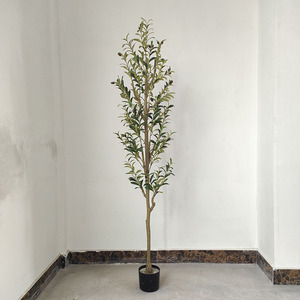 Zeytin ağacı özelleştirilmiş yüksek kaliteli saksı yapay Bonsai zeytin ağaçları - Product Image 1