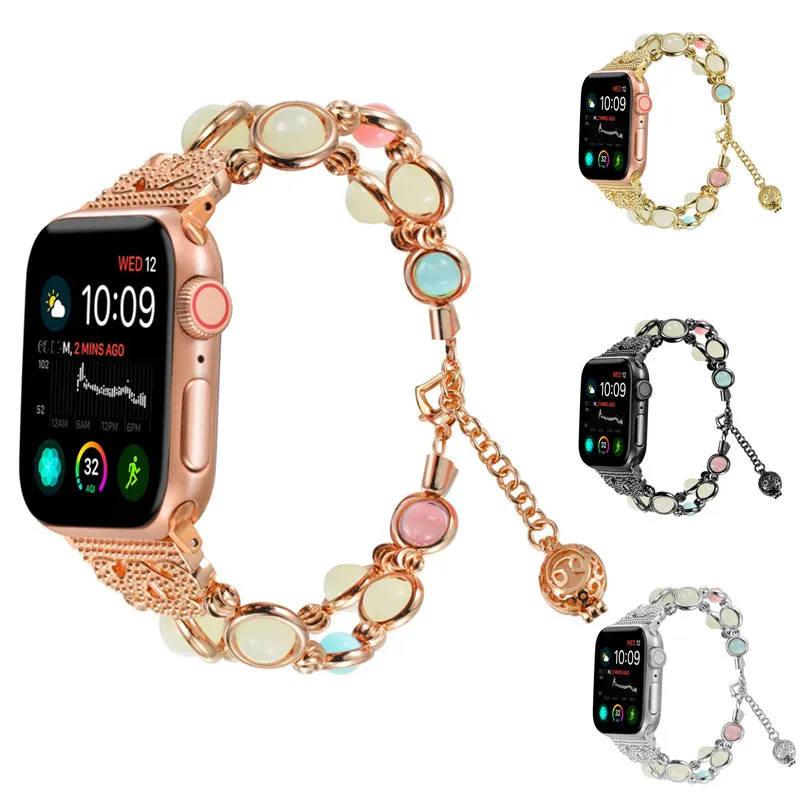 Аксессуары, браслет для iWatch, ювелирные изделия, ремешки для часов Apple с бусинами