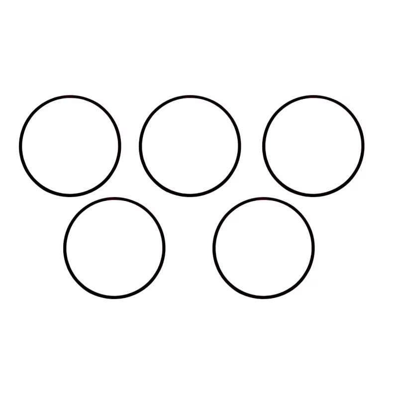 Transparente (5 piezas)