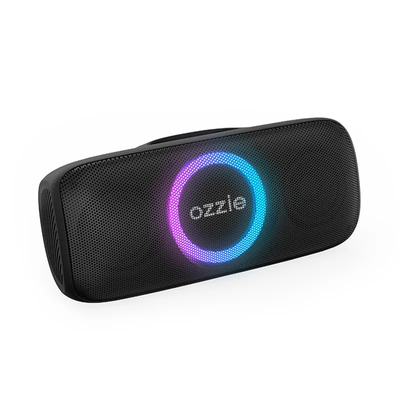 Tendencia-altavoces acústicos de graves profundos PARA KARAOKE, caja de música de 40W, Bluetooth, altavoz de gran tamaño para fiesta con luz RGB, 2023