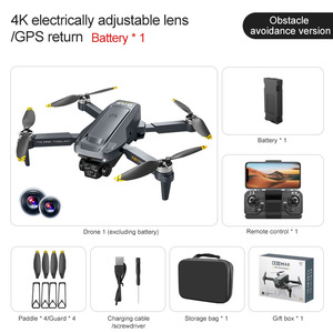 K811MAX fırçasız optik akış konumlandırma engel kaçınma ile dönüş drone hava kamera dört eksenli uzaktan kumanda uçak - Product Image 6