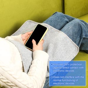 携帯電話およびラップトップ用のOEMファラデーブランケット妊娠中の細胞信号からの直接接触に対する18x18インチの保護 - Product Image 6