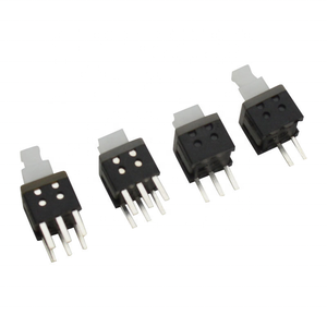 Interruttore a pressione 5.8 * interruttore Micro tattente serie 5.8 Pin a doppia fila 6P fila singola 2P / 3P autobloccante interruttore a pulsante senza blocco - Product Image 2