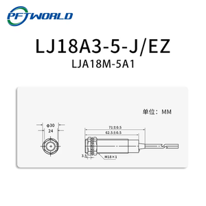 金属ターゲット用のOEMSo9001距離10-30VDC M8 Ip67誘導近接センサー - Product Image 4