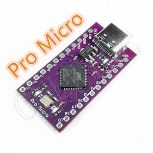 Pro Micro ATmega32U4 5V/16MHz modulo Mini ATmega168/328 di ricambio tipo-C USB interfaccia Micro Kit moduli elettronici - Product Image 2