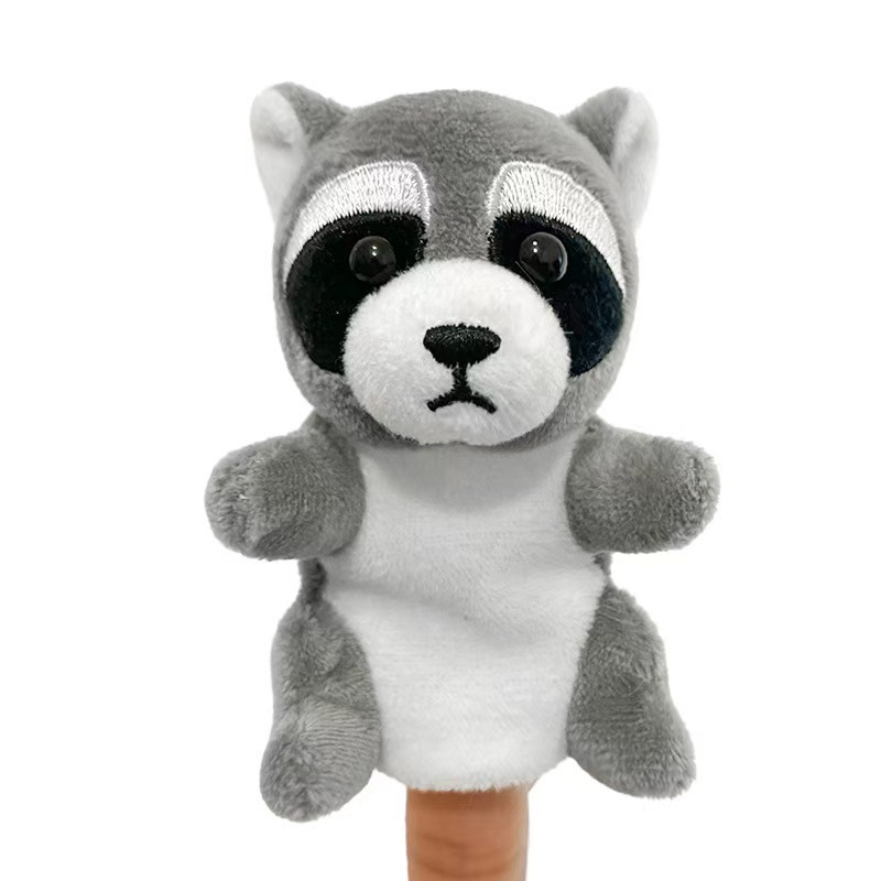 Raccoon-little finger puppet 9cm