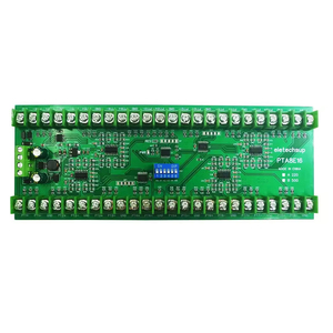16AI RS485 ingresso analogico RS485 PT100 RTD sensore di temperatura collettore per la batteria al litio Test PLC Software di configurazione - Product Image 1