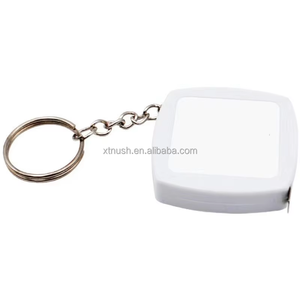 Mini đo băng ABS thép 2m * 6mm OEM xách tay có thể thu vào Keychain Kính thiên văn chùa đo băng có sẵn - Product Image 1