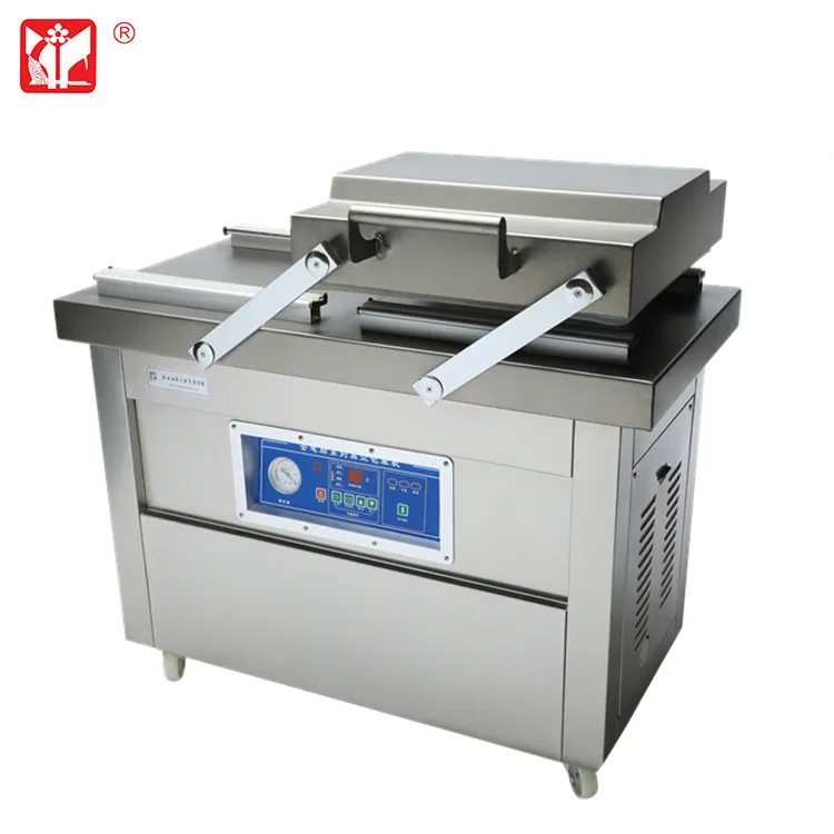 DZ-400B/2SB double chamber vacuum packaging machine for meat use food use fruit use