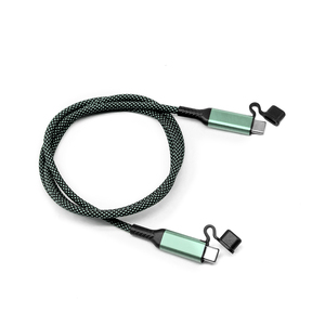 Yj moda yeni 1m tipi C tipi C hızlı şarj kablosu, 60W/100W hızlı şarj aleti kablosu toz kapağı ile iPhone için - Product Image 1