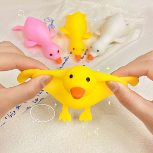 Sıkmak oyuncak ördek çocuklar ve yetişkinler için sıkıştırma duyusal oyuncak Squishy stres topları sıkı ördek Fidget stres giderici oyuncak