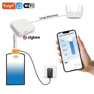 Tuya Smart WiFi/<strong>Zigbee</strong> Ultrasonic Liquid Level Water Tank <strong>Sensor</strong> with Real-time Alarm Notification IOS Android APP <strong>Control</strong> - Product Image 5
