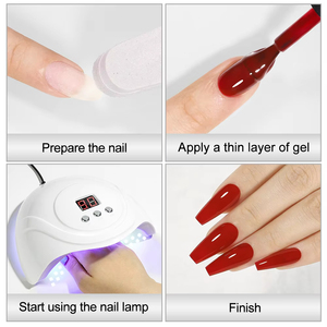 Hot Sale and New Design Professional Gel Polish LED Nail Dryer <strong>Sun</strong> S3 Uv Led Manicure Handle Nail Lamp