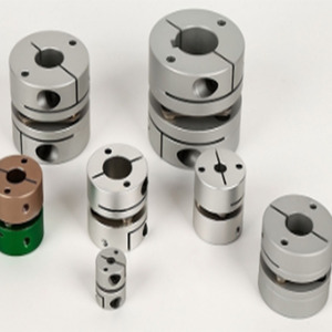 ข้อต่อไดอะแฟรมคู่เพลาดิสก์แบบยืดหยุ่นข้อต่อตัวเข้ารหัสสำหรับเครื่อง CNC
