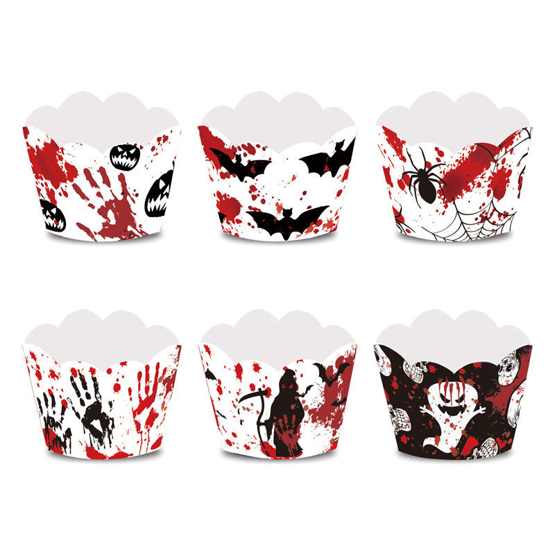 Halloween cake border design B
