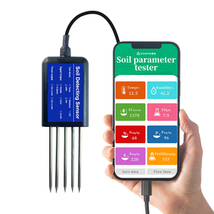 Boden Integrierter Sensor USB-Version Boden 8 in 1 NPK Temperatur Luft feuchtigkeit PH EC-Wert Multi-Parameter-Sensor - Product Image 6