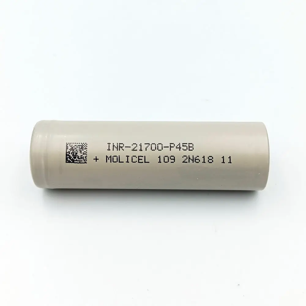 Original 3,6 V Molicel INR21700 P45B 4500mAh Max 45A Descarga-40 grados descarga batería de baja temperatura