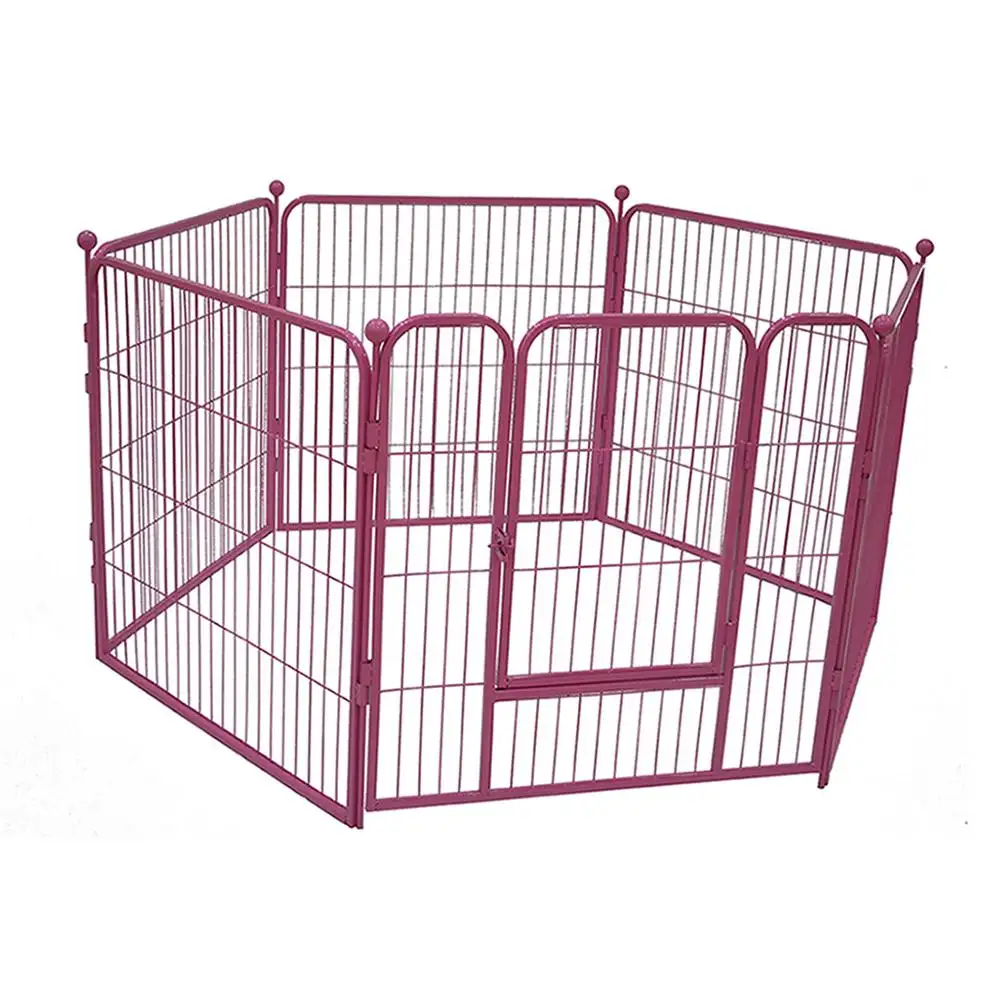 Portable extra metal wire large portable outdoor dog playpen fence / large pet exercise pen