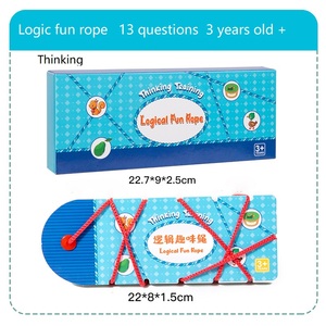 儿童认知逻辑绳游戏全脑开发早教智力玩具宝宝 - Product Image 6