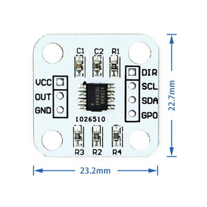 AS5600 Magnetencoder magnetinduktions-Winkelmessungs-Sensormodul 12 Bit hohe Präzision - Product Image 4