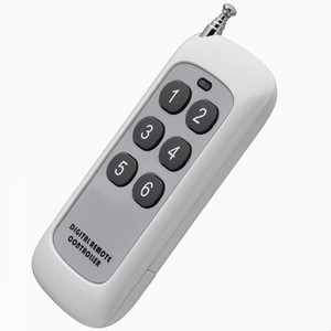6 CH รีโมทคอนโทรลไร้สายเครื่องส่งสัญญาณ RF 433MHz 1000M - Product Image 5