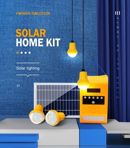 20W Portable Mini Solar <strong>Power</strong> System for Home Electricity Generating and LED Indoor Lighting <strong>Kits</strong> - Product Image 5