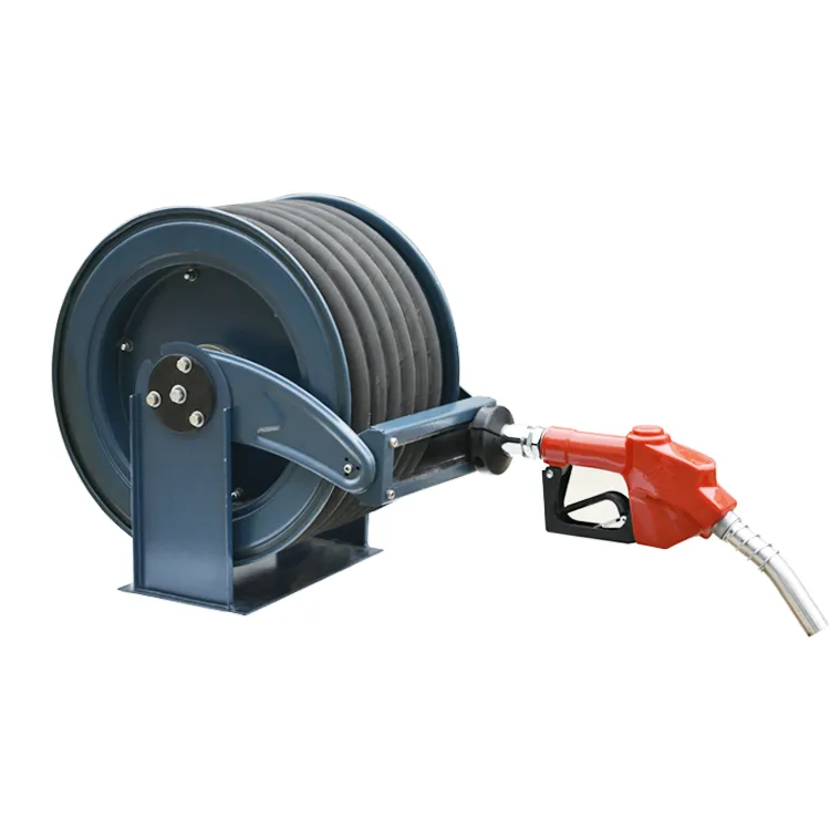Rewind Hose Reel For Gas Station Best High Pressure Retractable Automatic