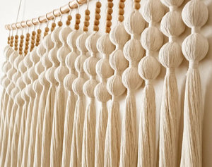 Boho Đầy Màu Sắc Hình Cầu Macrame Trang Trí Nghệ Thuật Tường Treo Thiết Kế Tấm Thảm Trang Trí Nội Thất Tường Trang Trí Nội Thất Cho Nhà Tường Phòng Khách - Product Image 4