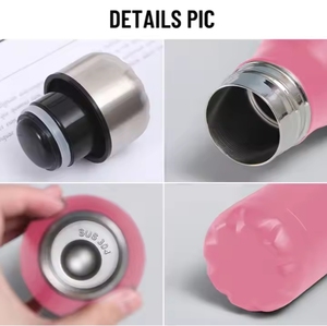 Biểu Tượng Tùy Chỉnh Đôi Tường 304 Thép Không Gỉ Cola Hình Phích Chai Thể Thao Chai Nước - Product Image 4