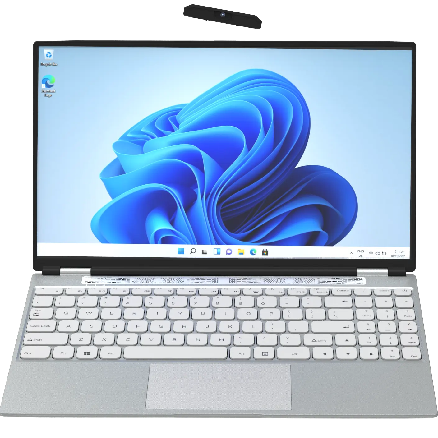 ITZR Laptop 2022 Inci Layar IPS 11, Notebook Portabel, Layar IPS 15.6*1920, Kamera Dapat Dilepas, Nirkabel, WIN, Laptop Baru, 1080