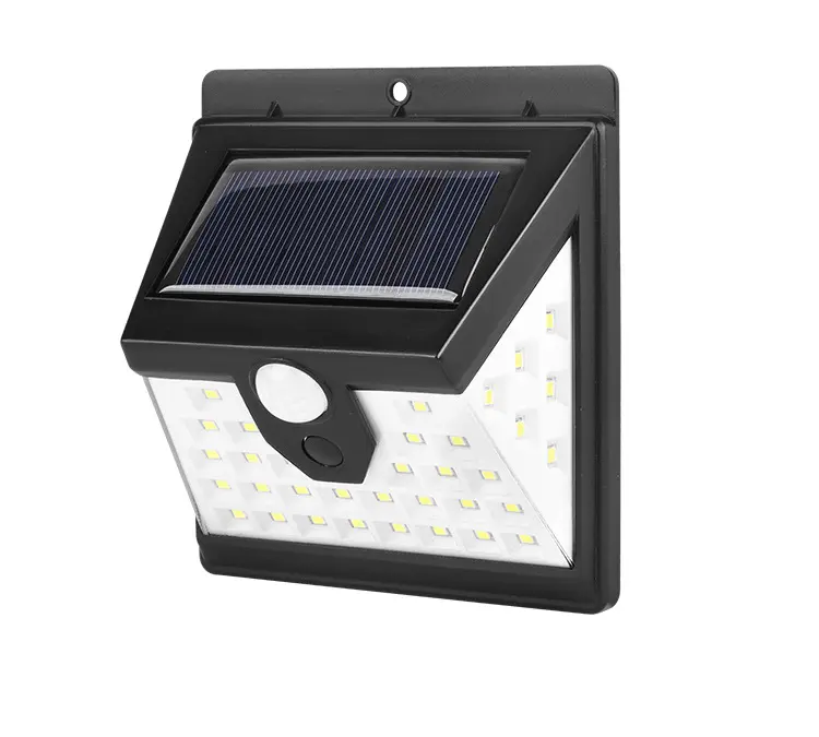 Lámpara de pared impermeable para exteriores, luz Led con Sensor de movimiento Solar IP65, para jardín, precio barato