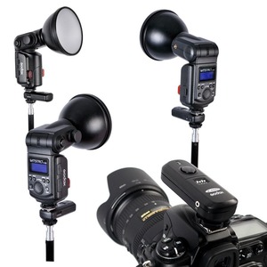 Godox FC-16 2.4GHz 16 kanal kablosuz uzaktan flaş stüdyo tetik ve alıcı deklanşör Nikon D5100 D90 D7000 D7100 d5200 - Product Image 6