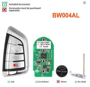 Autel BW004AL Smart <strong>Key</strong> for <strong>BMW</strong> Compatible with MaxiIM KM100 <strong>Key</strong> <strong>Programmer</strong> 315/433MHz Vehicle <strong>Keys</strong> - Product Image 5
