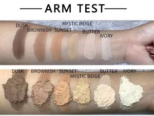 Mat bulanıklık Vegan yüz tozu özel etiket talk ücretsiz gevşek toz kendi Logo özel pembe makyaj gevşek ayar tozu - Product Image 3
