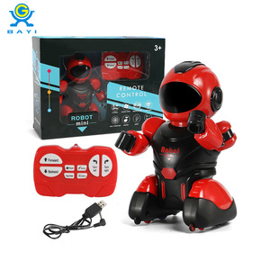 New Intelligent Toy R/c Led Light Mini Smart <strong>Robot</strong> With Singing Dancing Action <strong>Program</strong> 3 Color Assorted