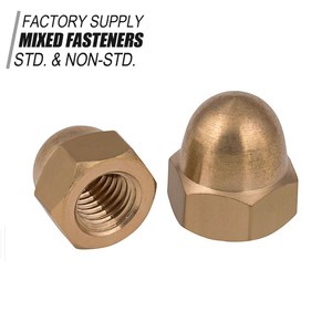 Hexagon vòm cap Nuts loại cao <span class=keywords><strong>acorn</strong></span> Nuts Metric Carbon thép sử dụng ô tô - Product Image 2