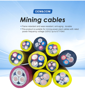 Mining <strong>Cable</strong> Copper Conductor Rubber Shielded Flexible Power <strong>Cable</strong> for Coal Mining Machine - Product Image 2