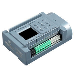 Huaqingjun 8 ingressi 8 uscite Transistor di uscita PLC 2AI 2AO 0-20mA 4-20mA analogico PLC per sensori di livello - Product Image 1