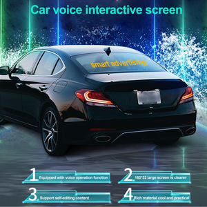 Segno dello schermo a Led pubblicitario Rgb scolling Message Display App programmabile Soft flessibile pannello Led Display del lunotto posteriore per auto - Product Image 2