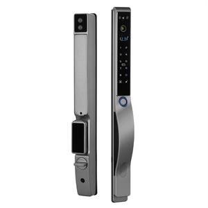 IP66 TUYA impermeabile Smart Lock porta scorrevole Video citofono 3D volto riconoscimento delle impronte digitali RFID carta codice chiave serratura porta - Product Image 1