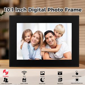 WiFi <strong>Digital</strong> Video <strong>Photo</strong> <strong>Frame</strong> <strong>with</strong> Touch Screen &amp; Clock <strong>Function</strong> <strong>with</strong> Frameo APP - Product Image 5