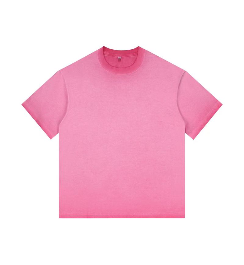Gradient rose rouge