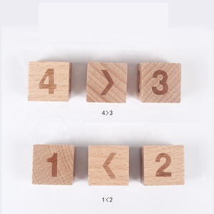 Montessori מתמטיקה בלוקים משחק קלפים נאור מתמטיקה חינוכית מתנה לימוד צעצועים לבנים לבנות