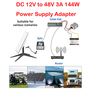 ตัวแปลง V2จานดาวเทียม Starlink IP68กันน้ำตัวแปลง DC-DC DC 12V ถึง48V 3A 144W อะแดปเตอร์จ่ายไฟแบบขั้นบันได - Product Image 6