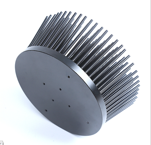 Hongyi Custom <strong>3w</strong> 5W 50 100 Watt Cnc Round Grow Headlight Led Heat Sink square Aluminum Cold Forging Pin Fin Floodlight <strong>Heatsink</strong> - Product Image 1