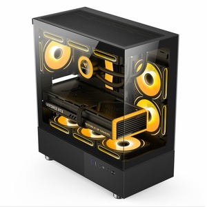 Venta al por mayor de estuches de ordenador personalizados Gaming Case PC Gamer Gabinete Chasis de escritorio de la carcasa Gaming PC Case - Product Image 1
