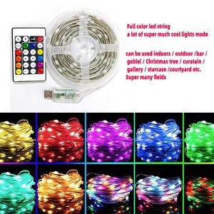 APP Fernbedienung LED Weihnachts baum Dekoration String USB Plus IP67 wasserdicht Outdoor Indoor RGB Dream color Fee Urlaub Licht - Product Image 3