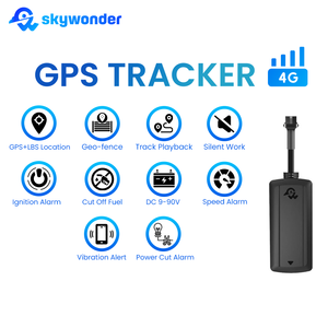 热卖智能迷你实时车辆H9全球定位系统跟踪器防水易安装4g全球定位系统汽车跟踪装置系统